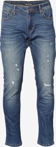 KOROSHI Regular Jeans in Blauw: voorkant