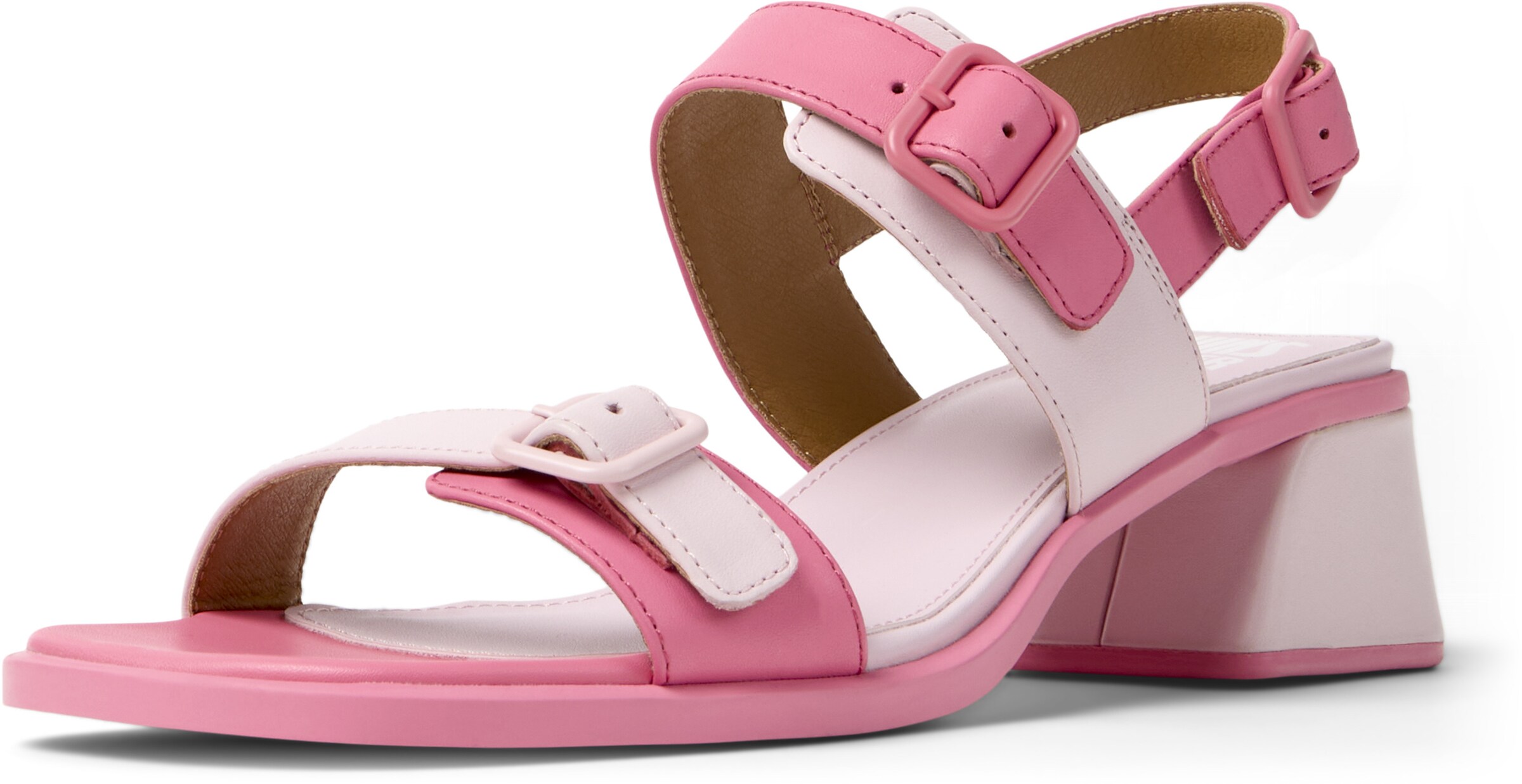 CAMPER Sandale ' Kora ' in Pink: Vorderseite
