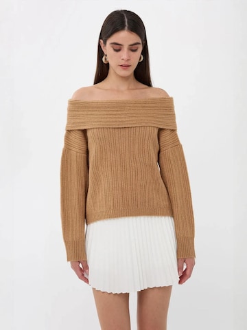 Hiccup - Pullover em castanho: frente