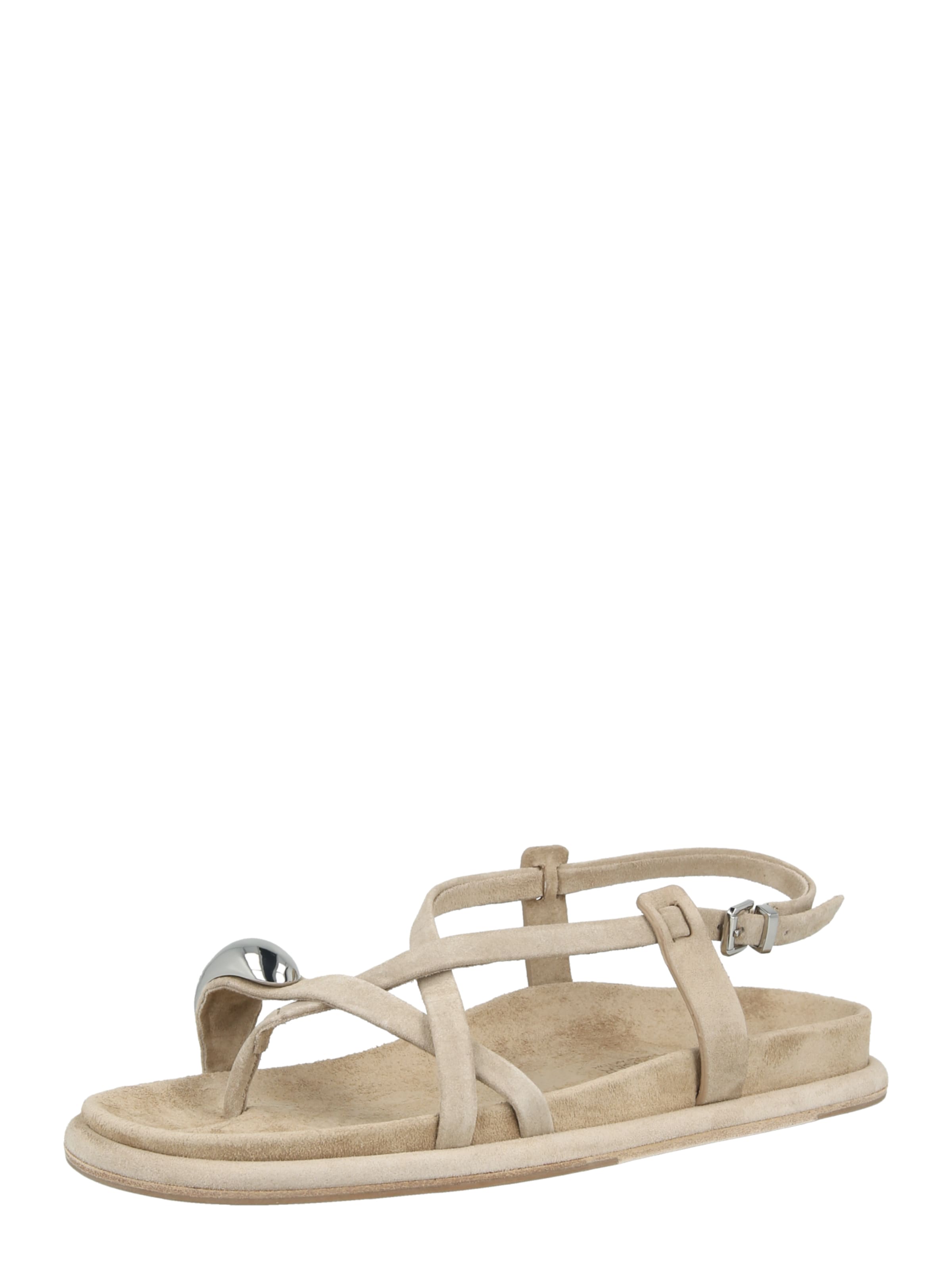 Sandale cu baretă 'AILY' de la Kennel & Schmenger pe maro: față