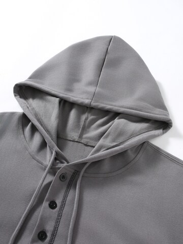 YOUTHUP Athletic Sweatshirt in Grey