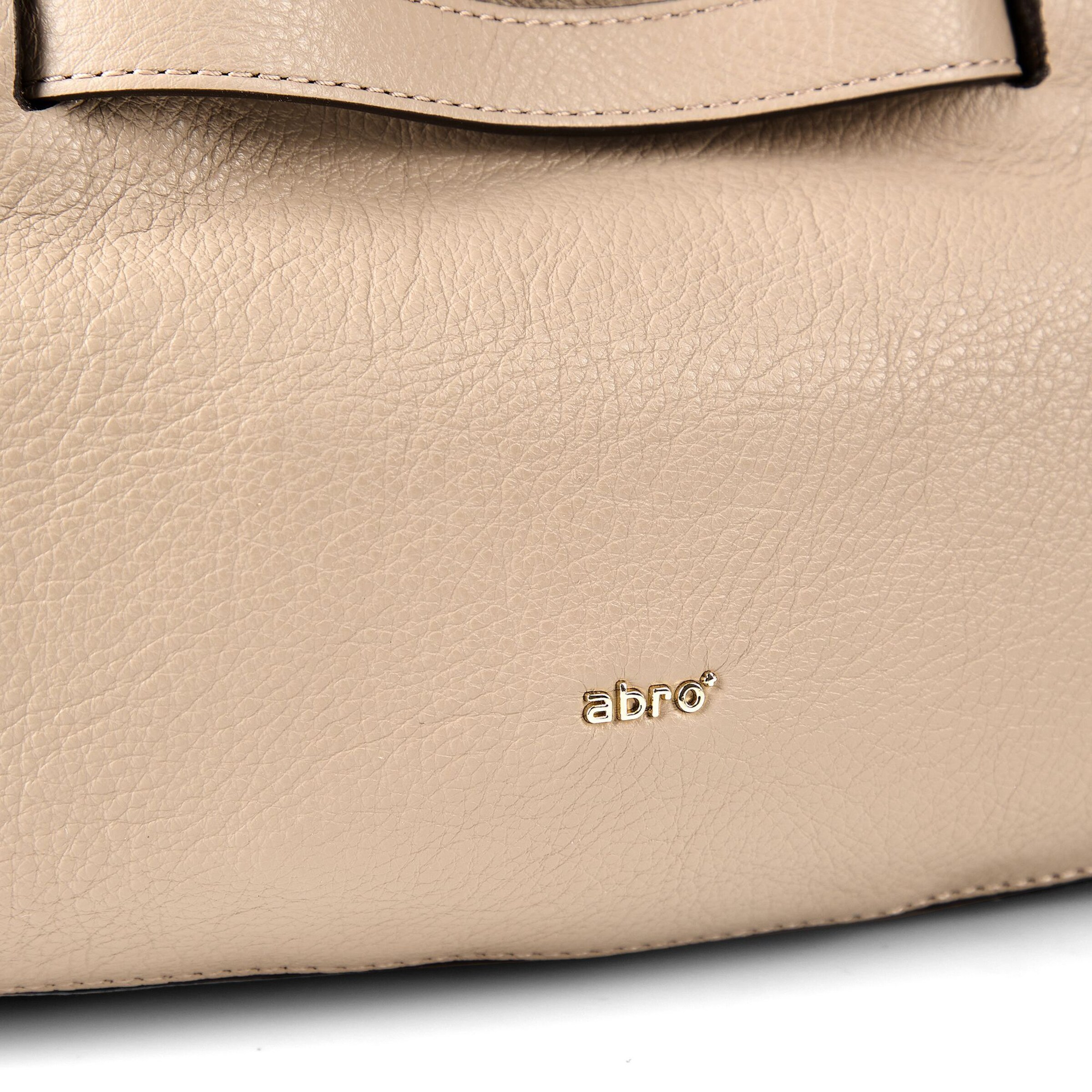 ABRO Schoudertas 'Jill' in Beige