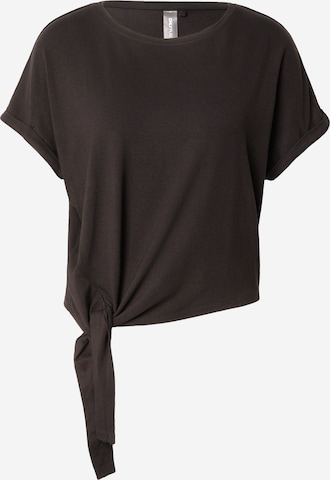 ONLY PLAY - Camiseta funcional 'ONPJAB' en negro: frente
