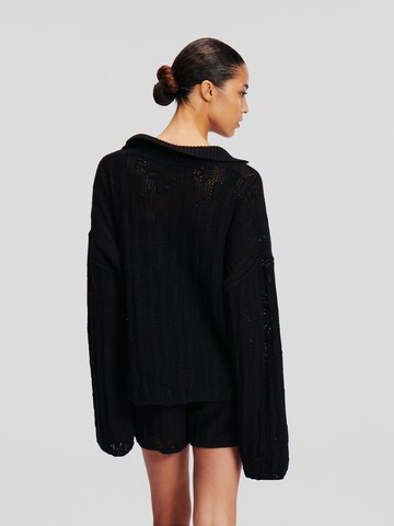 Karl Lagerfeld Sweater in Black