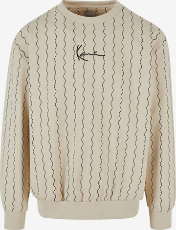 Karl Kani Sweatshirt in Beige: voorkant