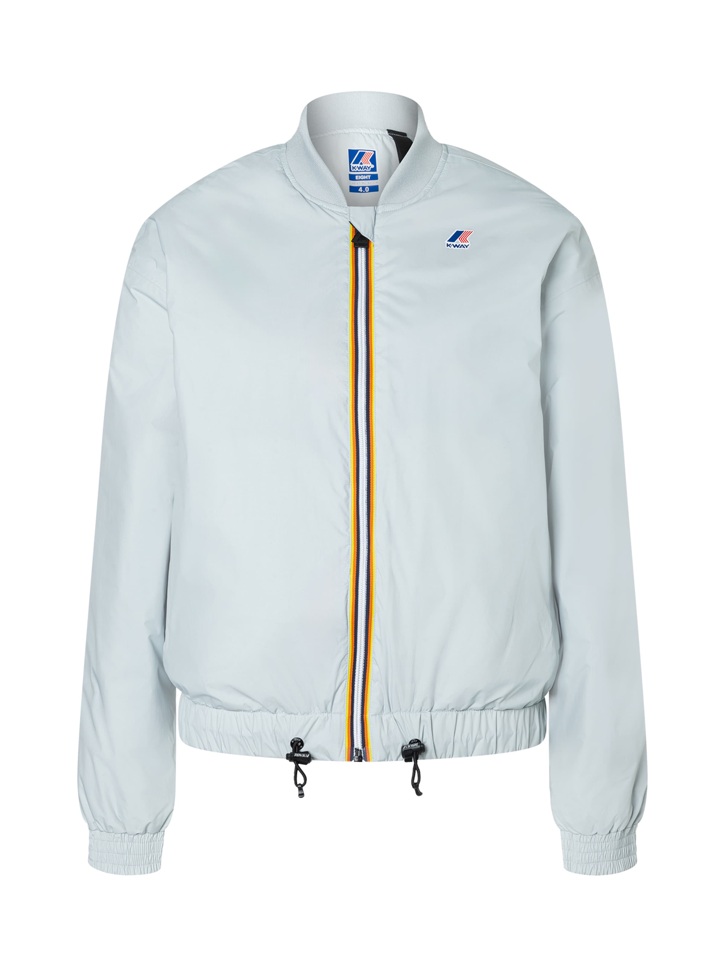 K-Way Jacke 'Le Vrai 4.0 Azelie' in Grau: Vorderseite