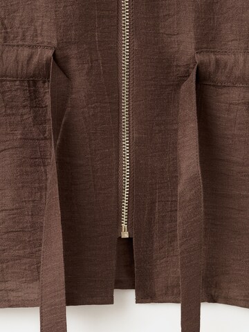 MANGO Bluse 'SAFA' in Braun