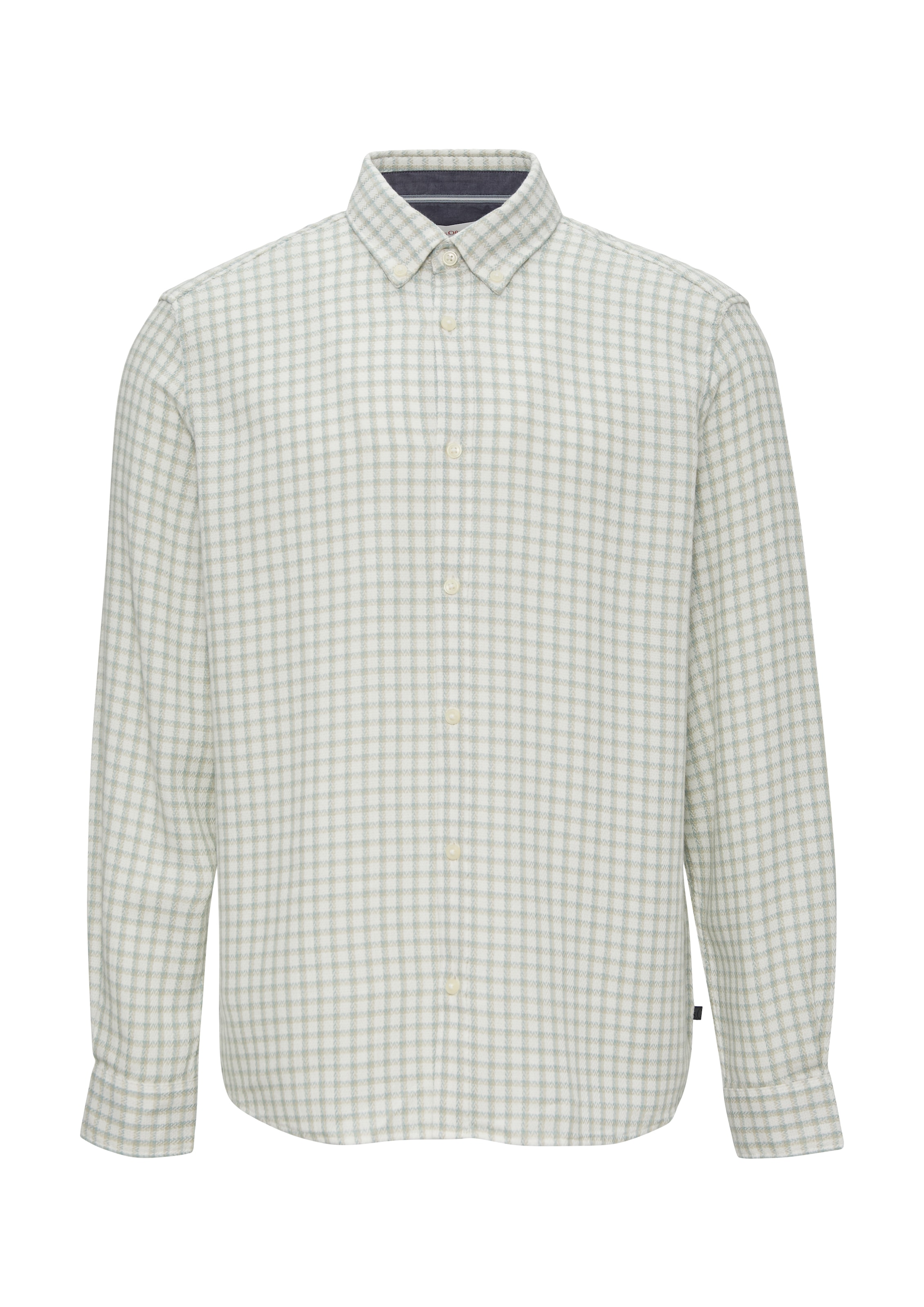 s.Oliver Button Up Shirt in White: front