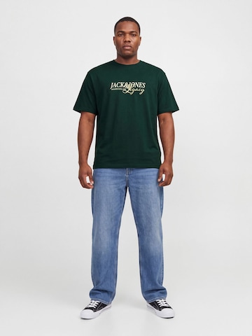 T-Shirt 'JJJade' Jack & Jones Plus en vert