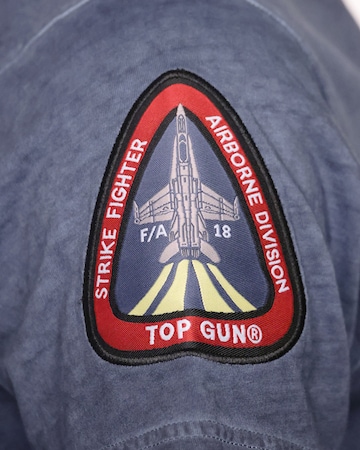 TOP GUN Shirt '20213001 ' ' in Grijs