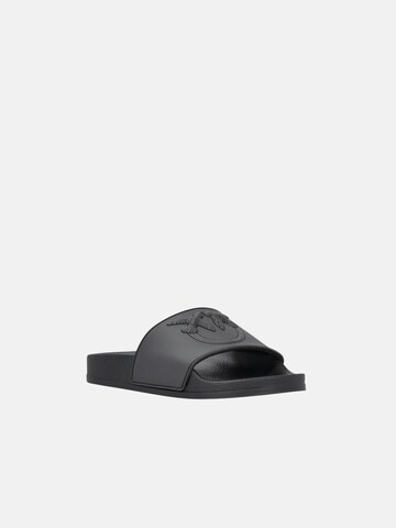 PINKO Kapcie 'PINKO DILLY 01 SLIPPER RUBBERIZED Scarpe' w kolorze czarny: przód