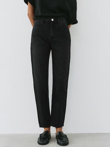 Slimfit Jeans di Pull&Bear in nero: frontale