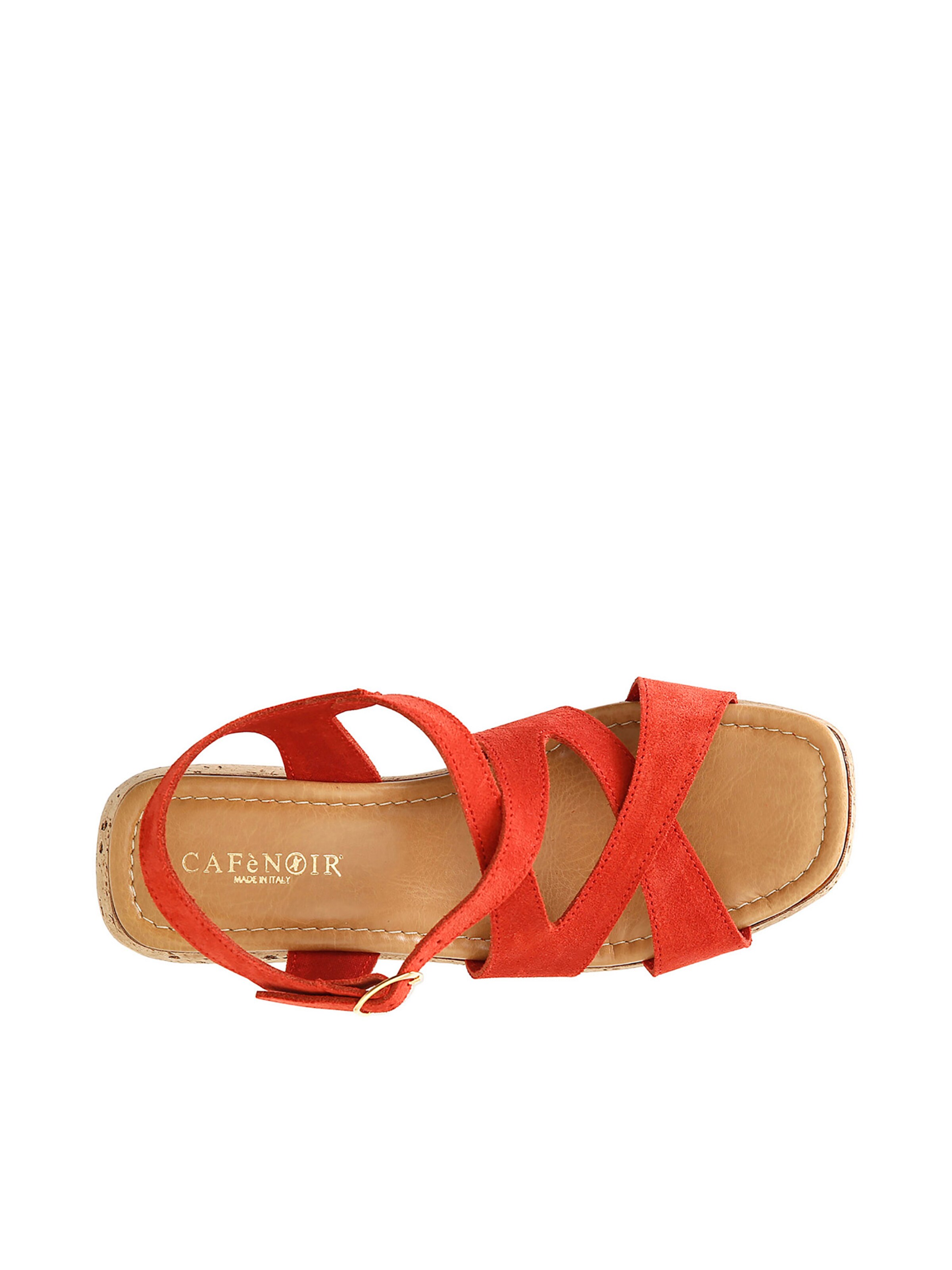 Sandalo di CAFè NOIR in rosso