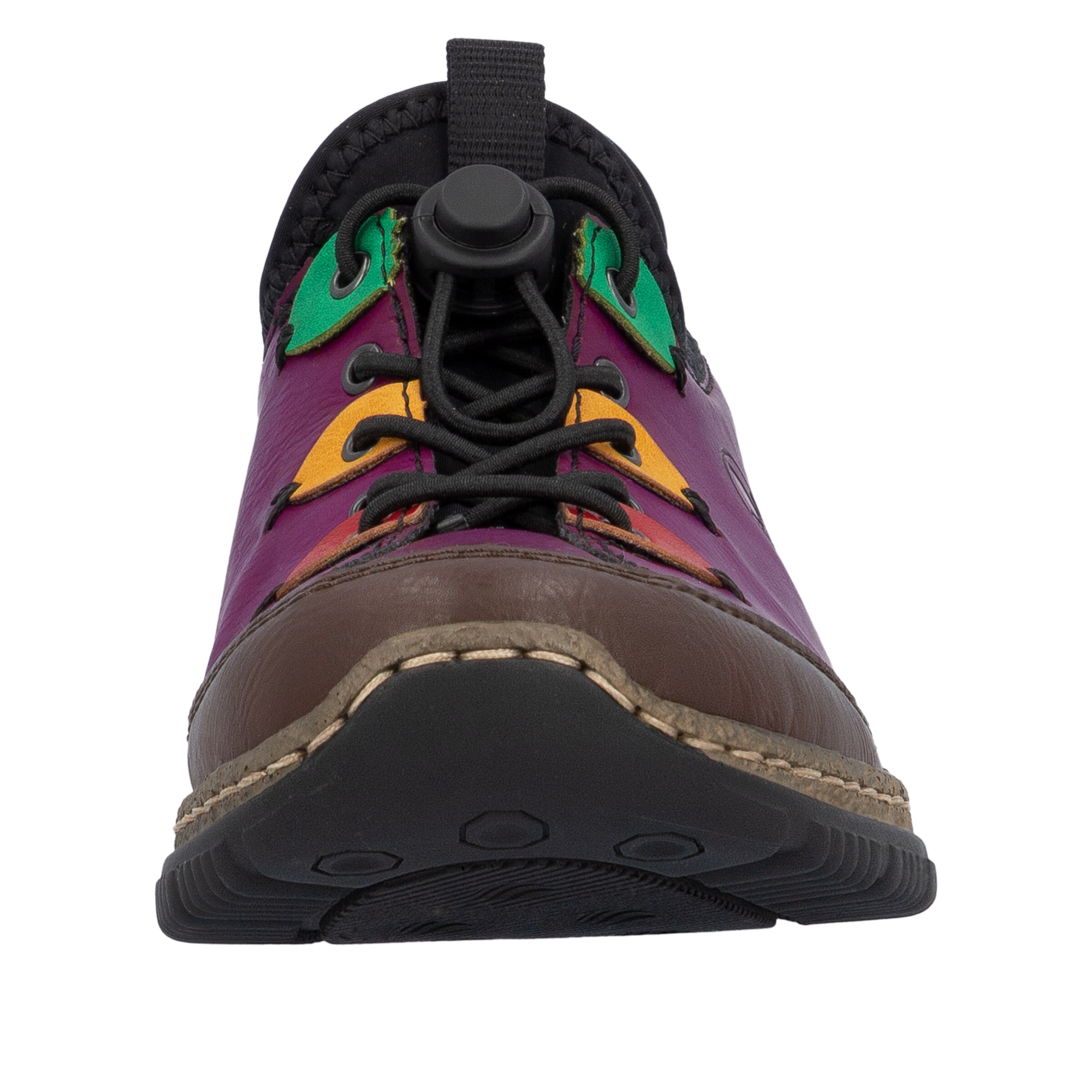 Baskets basses Rieker en violet