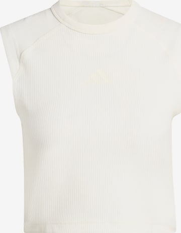 ADIDAS SPORTSWEAR - Top deportivo 'All Szn' en blanco: frente