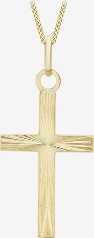 Lucardi Necklace 'Klassisch' in Gold: front