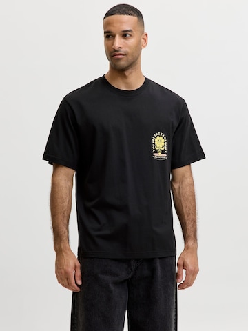 T-Shirt JACK & JONES en noir : devant