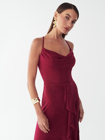 BWLDR Avondjurk 'Mila' in Rood