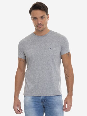 Sir Raymond Tailor T-Shirt 'Jaime' in Grau: predná strana