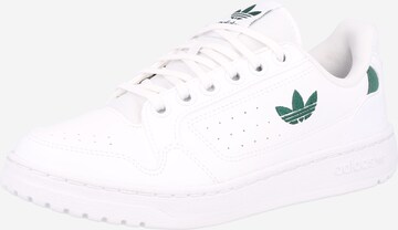 ADIDAS ORIGINALS - Sapatilhas baixas em branco: frente