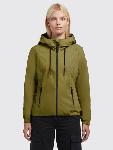 khujo Between-Season Jacket ' ROLAVA3 ' in Green: front