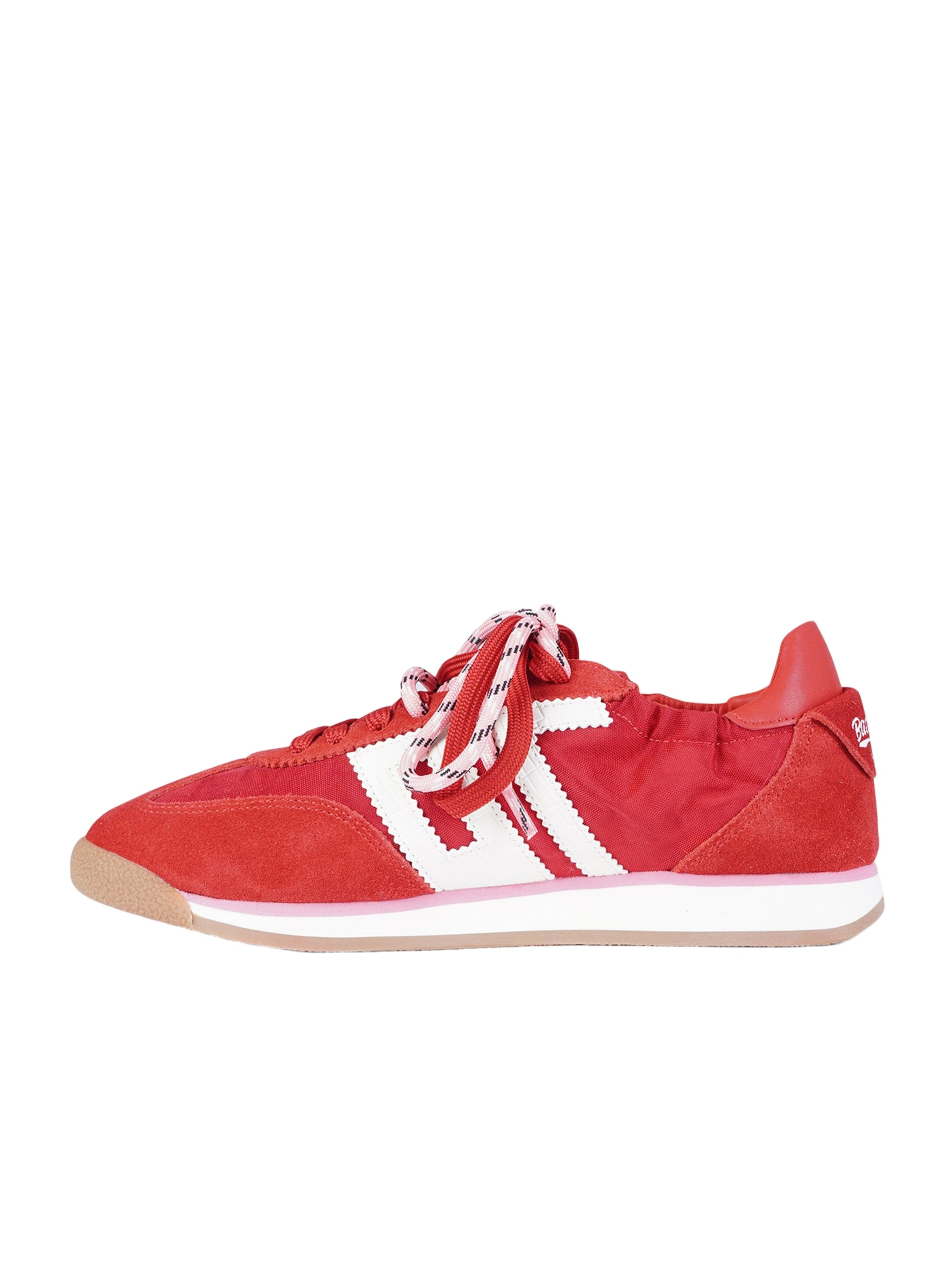 Sneaker bassa di Back70 in rosso: frontale