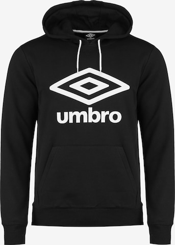 UMBRO Sweatshirt in Black: front