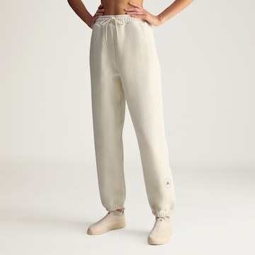 ADIDAS BY STELLA MCCARTNEY Tapered Sports trousers in White: front