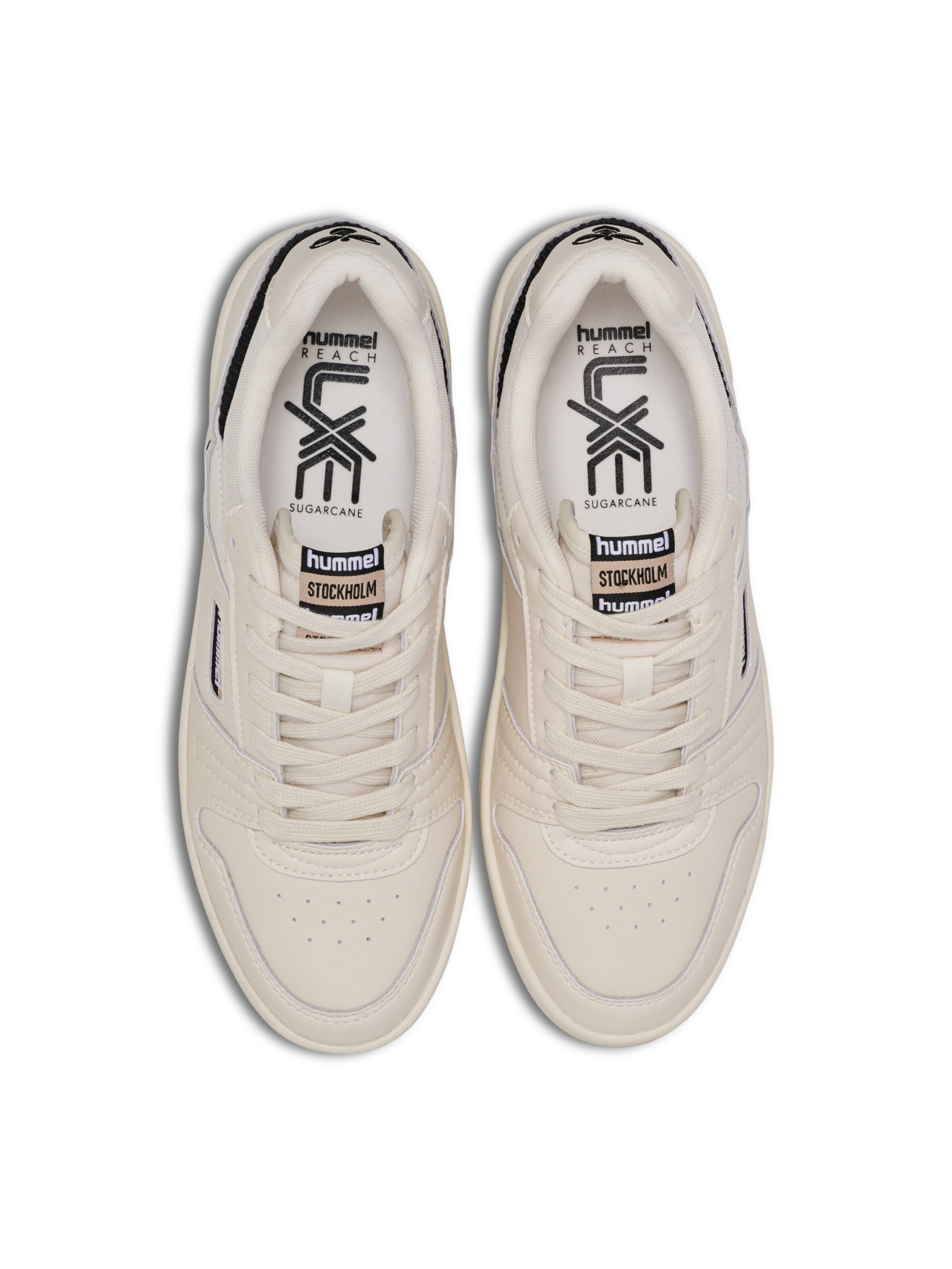 Baskets basses 'Stockholm' Hummel en blanc