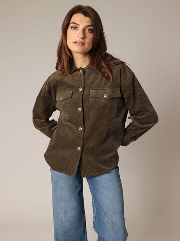 Deeluxe Blouse 'Nildy' in Green: front