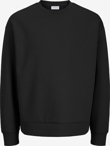 JACK & JONES Sweatshirt 'Barron Sweat' in Schwarz: Vorderseite