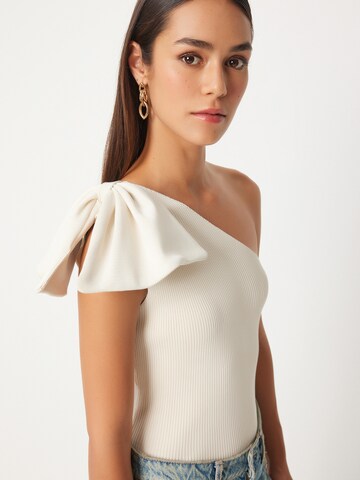 Tops en tricot Happiness İstanbul en beige