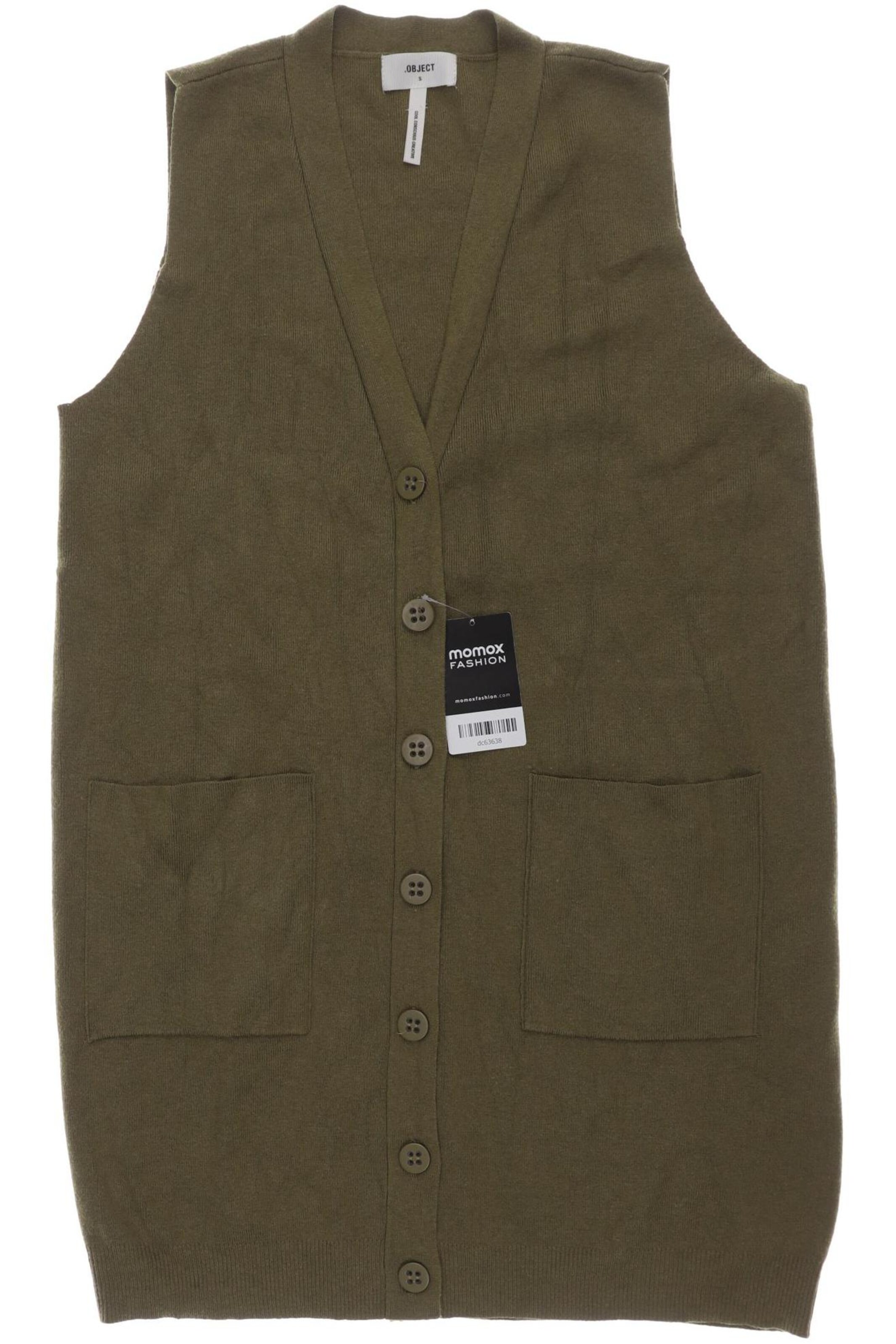 OBJECT Strickjacke S in Grün: Vorderseite