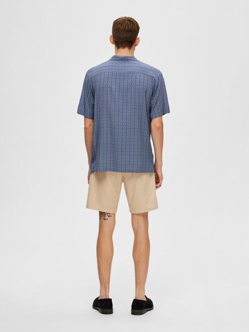 SELECTED HOMME Comfort fit Overhemd 'Vero' in Blauw