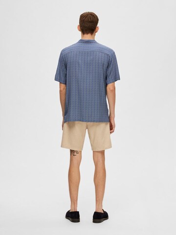 SELECTED HOMME Comfort Fit Hemd 'Vero' in Blau