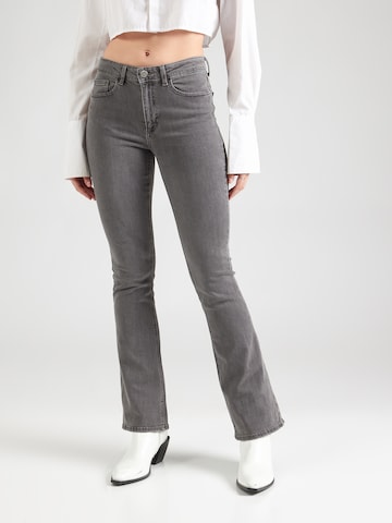 VILA Flared Jeans 'Betty' in Grey: front