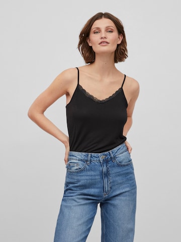 VILA Top 'DAISY' in Black: front