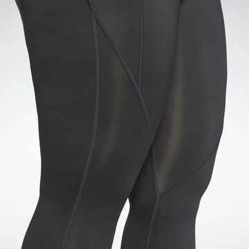 Reebok Skinny Sporthose in Schwarz