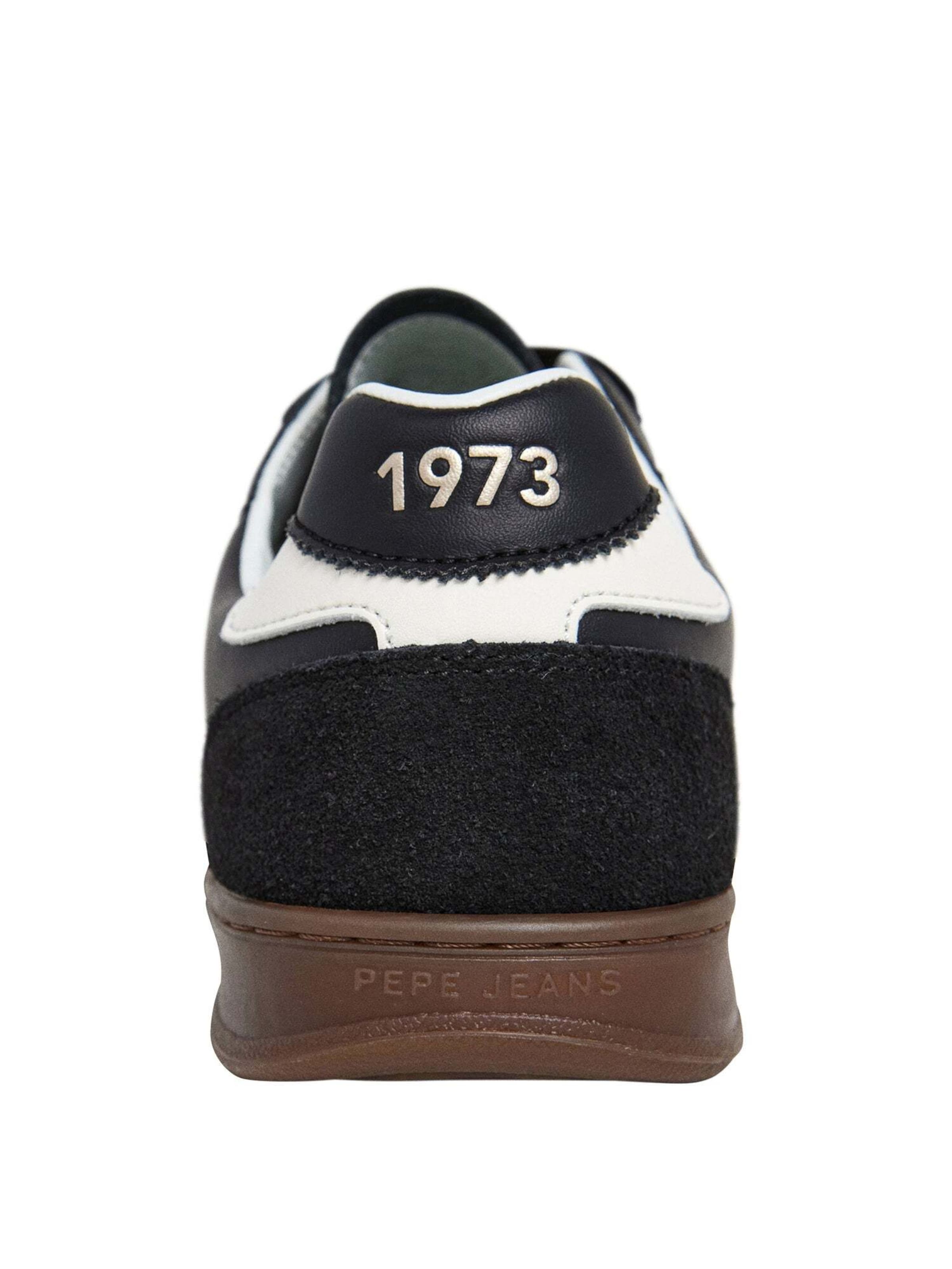Pepe Jeans Sneaker 'Ball Zero' in Schwarz