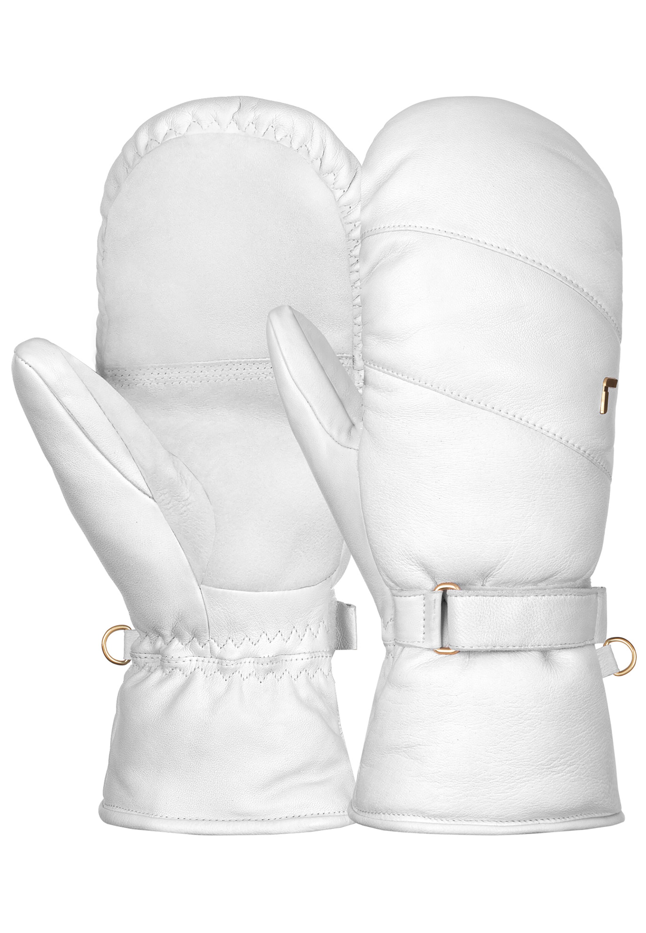 REUSCH Fäustlinge 'Perla' in Weiß: Vorderseite