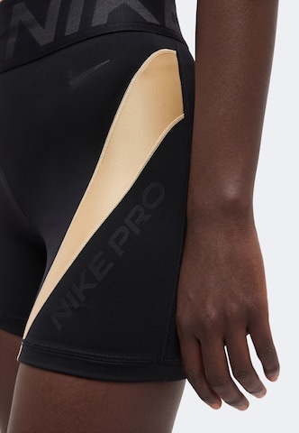 NIKE Skinny Spodnie sportowe 'NP' w kolorze czarny