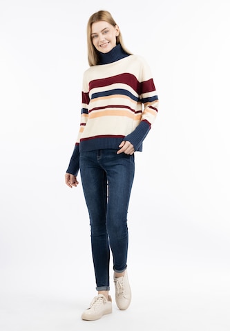 DreiMaster Maritim Sweater in Beige