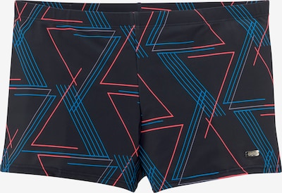 BUFFALO Kupaće gaće u azur / kameno siva / narančasta / crna, Pregled proizvoda