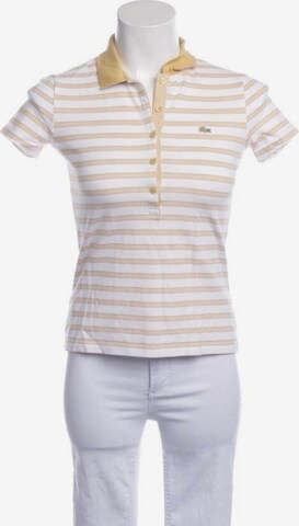 LACOSTE Top & Shirt in XXS in Yellow: front