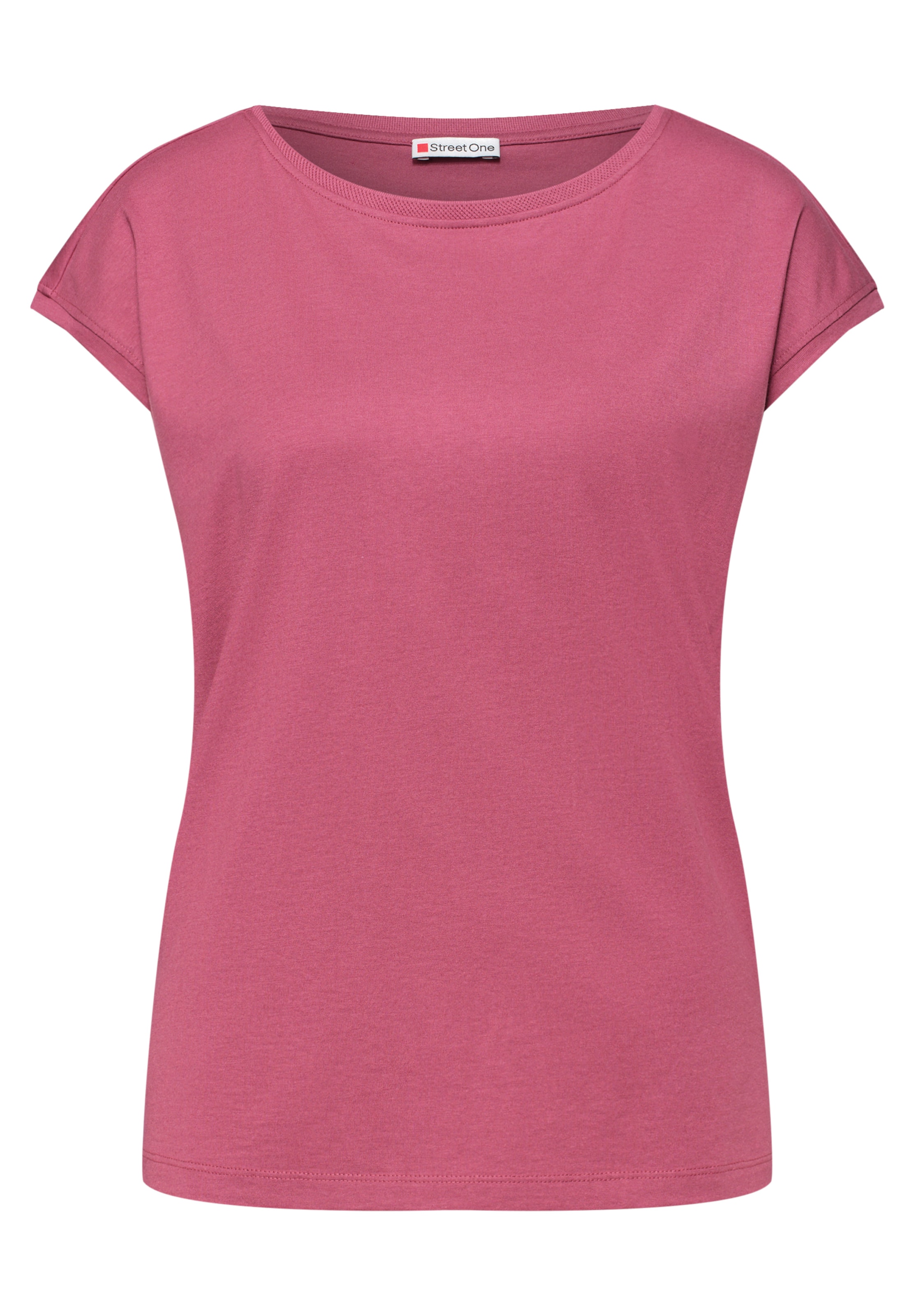 STREET ONE T-Shirt in Pink: Vorderseite