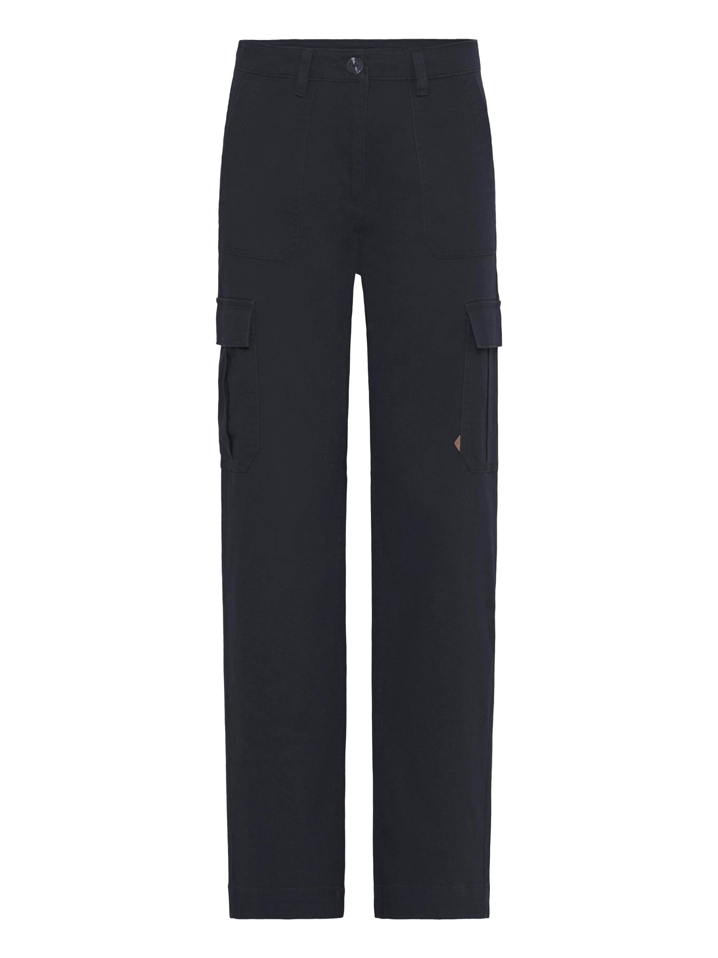 regular Pantaloni cargo 'OXIBEN' di Oxmo in nero: frontale