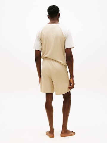 Tommy Hilfiger Underwear Pajama pants 'Essential' in Beige