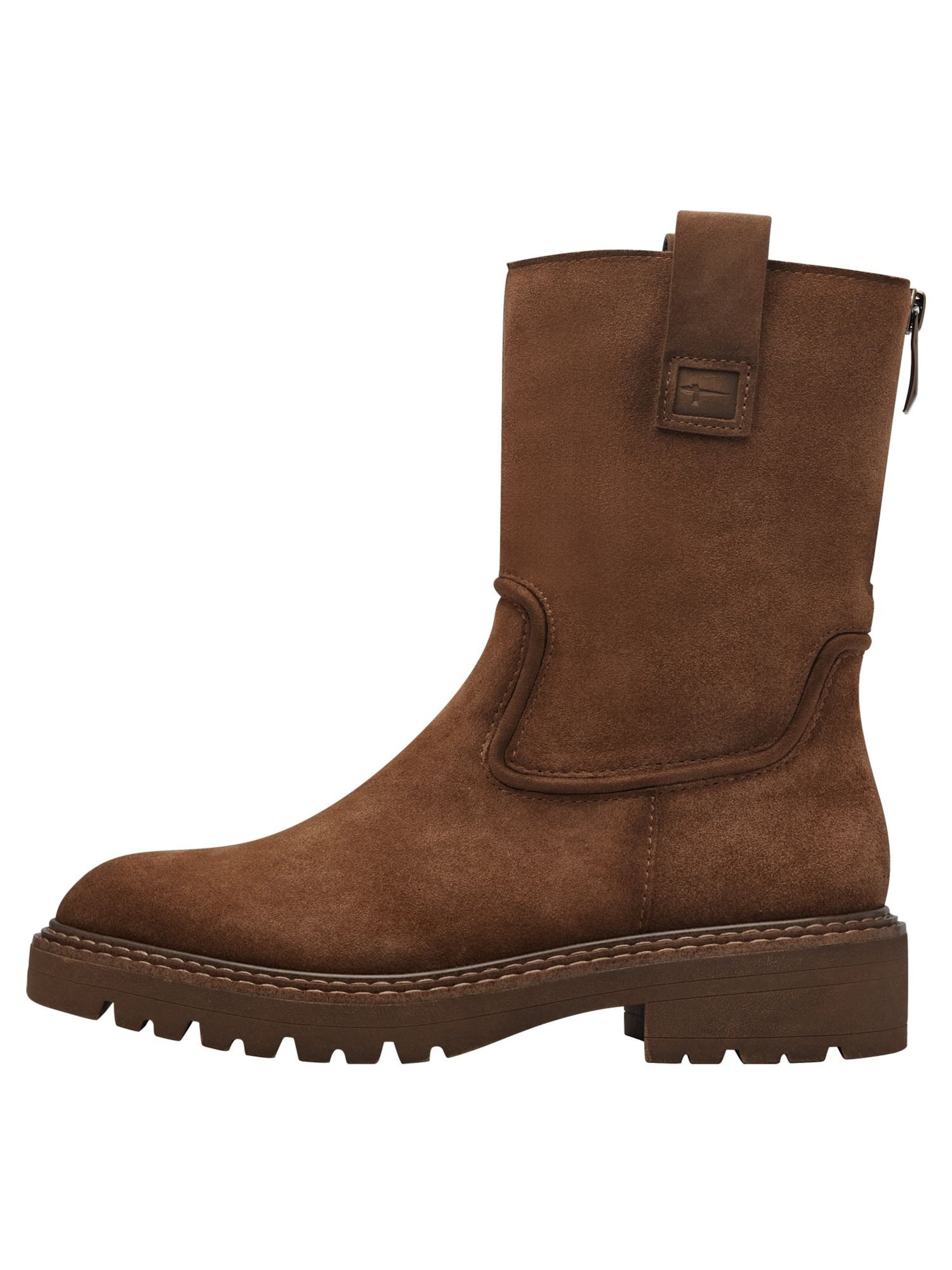 Tamaris Členkové čižmy - Hnedá