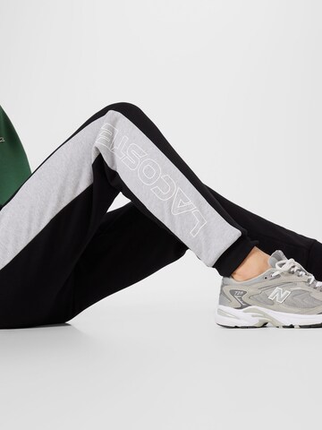 LACOSTE Tapered Broek in Zwart