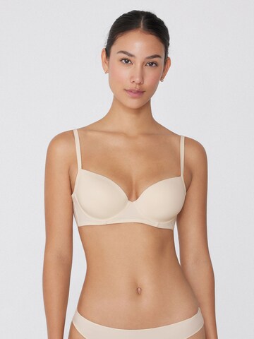 Tezenis Balconette Bra 'Wien' in Beige: front